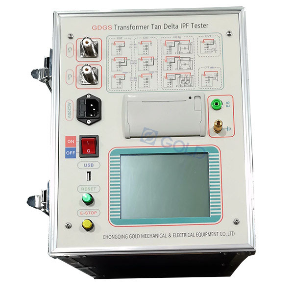 GDGS Transformater IPF ฉนวนกันความร้อนเครื่องทดสอบ Power Factor, Transformer Tan Delta Tester